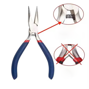Juego de Herramientas para Extensiones de Cabello de Alta Calidad, Fáciles de Usar, con Logotipo Personalizado, Mango Azul, Multifunción - Product Image 3