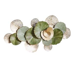 Décoration murale en métal en forme de feuille de ginkgo dorée, faite à la main, de qualité supérieure, pour salon, bureau, maison, chambre, au prix le plus bas. - Product Image 5