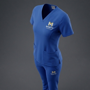 Wholesale Trendy <b>Scrub</b> Sets Medical Hospital Uniforms Comfortable <b>Nursing</b> <b>Scrubs</b> Stylish Doctor Suits Professional Workwear - Product Image 4