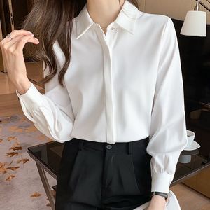 เสื้อเชิ้ตทำงานทรงเข้ารูป ดีไซน์หรูหรา สำหรับสุภาพสตรี - ราคาโรงงาน รับปักลายตามสั่ง ระบายอากาศได้ดี - Product Image 6