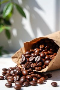 เมล็ดกาแฟคั่วกลางเข้ม 20% อาราบิก้า + 80% โรบัสต้า สำหรับกาแฟกรอง เอสเพรสโซ ผลิตจากเวียดนาม ยี่ห้อ DHPONE บรรจุ 500 กรัม ถุงซิปล็อค 1 วาล์ว - Product Image 2