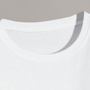 Camisetas Premium para Hombre, Talla Grande, Casuales, de Algodón, Manga Corta, Cuello Redondo, Suaves, Transpirables, Cómodas, de Corte Holgado, en Venta - Product Image 5