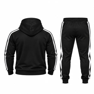 Conjunto Deportivo de Lujo para Hombre |   Chaqueta Deportiva Moderna y Pantalones Jogger |   Invierno 100% Poliéster Ligero y Transpirable - Product Image 2