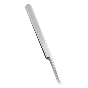 Pinzas para pestañas de acero inoxidable, herramienta de extensión de pestañas para salón de belleza profesional, maquillador y uso doméstico - Product Image 5