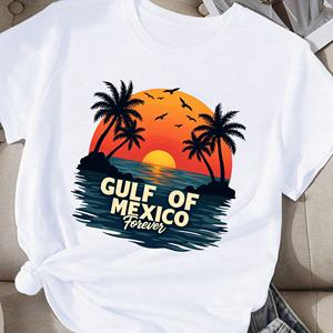 GULF OF MEXICO Forever Camiseta cómoda para mujer - Product Image 3