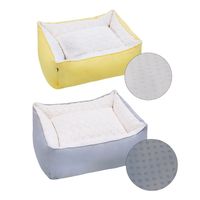 Cama refrescante para mascotas, sofá cama para perros, lugar de descanso, cama de felpa, accesorio para mascotas, zona de descanso, material transpirable, refugio para mascotas, cama para perros