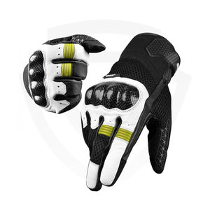 Guantes de Motociclismo de Cuero para Invierno, Diseño Personalizado, Dedos Completos, Pantalla Táctil, Antideslizantes, Ligeros, Impermeables y Transpirables - Product Image 3
