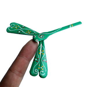 Juguete de equilibrio para niños de bambú ecológico de la mejor calidad, decoración navideña, regalo, varios colores, hecho en Vietnam. - Product Image 6