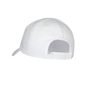 Gorra de Béisbol Unisex Blanca de 6 Paneles, Gorra Casual Ajustada de Algodón, Color Sólido, Talla Adulto - Product Image 3