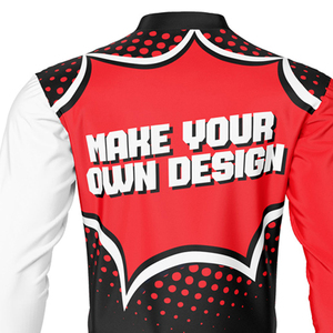 เสื้อเจอร์ซีย์ MX พิมพ์ลายโลโก้แบบเต็มตัวด้วยเทคนิค Dye Sublimation ระบายอากาศได้ดี แห้งเร็ว น้ำหนักเบา เสื้อมอเตอร์ครอส รับผลิตแบบ OEM ODM จากโรงงาน - Product Image 3