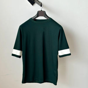 เสื้อยืดแขนสั้นทรงหลวมผ้าคอตตอนย้อมสีพิมพ์ลายอนิเมะสำหรับผู้ชายรุ่นใหม่ล่าสุด ดีไซน์ทันสมัย แบรนด์สั่งทำพิเศษ - Product Image 5