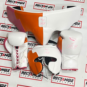 Ensemble d'entraînement et de sparring personnalisé en cuir de vachette durable, confortable et souple pour la boxe, le kickboxing, le karaté et le Muay Thai - Product Image 6