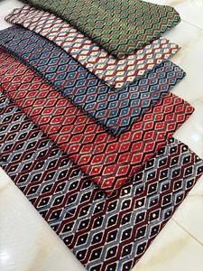 Jaipur Moda Anaya I Traditional Ajrakh Cotton <b>Fabric</b> Paisley Print Hand Block Printed Medium <b>Weight</b> 100GSM for Apparel Crafts - Product Image 1