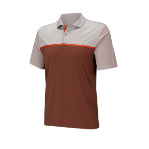 Polo à manches courtes en tricot pour homme, couleur bleu gris, style golf, séchage rapide - Product Image 3