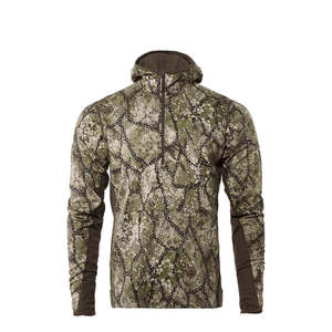 Sweat à capuche unisexe durable à manches longues pour la chasse en hiver, respirant, à séchage rapide, en polaire, coton et polyester, chaud pour la randonnée - Product Image 6