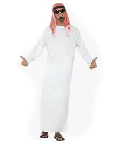 Thobe Homme Musulman Personnalisé Blanc 2025 – Nouvelle Collection Premium Respirant Léger Manches Longues Aïd Ramadan Arabie Saoudite - Product Image 2