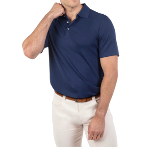 เสื้อเชิ้ตผู้ชายทรงปกติ ผ้าถักเนื้อนุ่ม 100% ผ้าฝ้าย ระบายอากาศได้ดี รับผลิตตามแบบ (ODM) ขายส่ง กระดุมติด แขนครึ่งตัว สีสันหลากหลาย น้ำหนัก 180 กรัม - Product Image 6