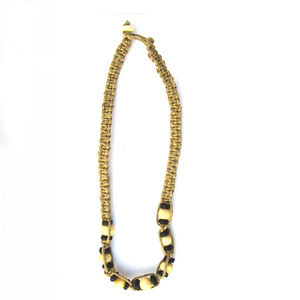 Collar de Corazón con Cuentas de Cáñamo y Cuentas de Colores, Estilo Étnico Unisex, Joyería de Moda para Fiestas a Precio de Mayoreo - Product Image 2