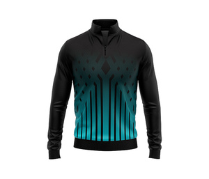 Lightweight Sublimated Quarter Zip Team <b>Jacket</b> <b>Men</b> Women Youth Sportswear Quick Dry Team <b>Pullover</b> - Product Image 4