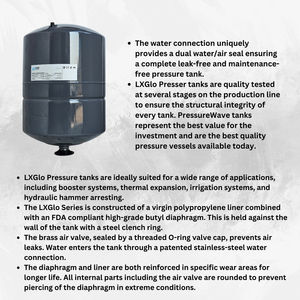 LAXMO Best Seller Réservoir d'expansion solaire hydronique en acier au carbone 24L Réservoir d'expansion sous pression - Product Image 3