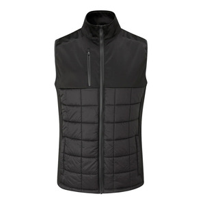 Nouveau gilet matelassé personnalisé, isolé et résistant à l'eau, pour usage extérieur, en taffetas, respirant, léger et coupe-vent - Product Image 1
