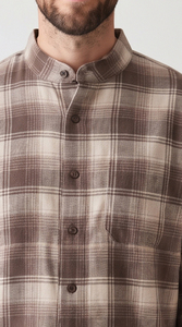 Conjunto de Pijama de Franela para Hombre, Manga Larga, Cuello Alto, Cierre de Botones, 100% Algodón, Ropa de Invierno, Estilo Holgado y Oversize - Product Image 4