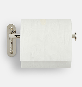 Porte-papier toilette en laiton Posey, décoratif, à fixer au mur, porte-rouleau de papier toilette vintage, porte-mouchoirs pour salle de bain - Product Image 3