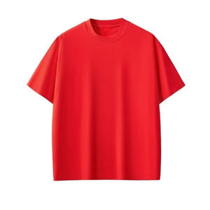 Camiseta Casual Oversize, Camiseta Blanca Personalizable para Hombre, Camisetas al Mejor Precio, Bajo MOQ, Camisetas Oversize para Hombre - Product Image 1