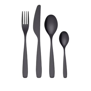 Best Selling Stainless Steel Knife Fork <b>Spoon</b> Set Amazing Handle in Gift Box Golden Plated Cutlery Set - Product Image 3
