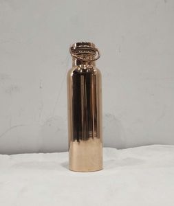 ขวดทองแดงทำมือสุดหรูสำหรับเก็บน้ำอายุรเวท ขนาด 1 ลิตร - Product Image 3