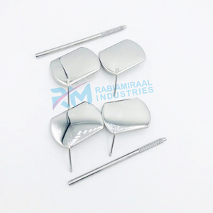 Silver Shiny Stainless Steel <b>Square</b> Shape Eyelash Extension <b>Mirror</b> / Lash <b>Mirror</b> Private Label Professional Beauty Tool - Product Image 1