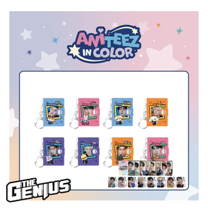ATEEZ X ANITEEZ POP-UP STORE [ANITEEZ EN COULEUR] MINI ALBUM KEYRING - Product Image 1