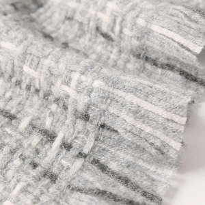 Écharpe unisexe en tricot effet cachemire de luxe - Cache-cou ultra doux pour l'hiver - Bandeau côtelé haut de gamme avec logo personnalisé - Product Image 2