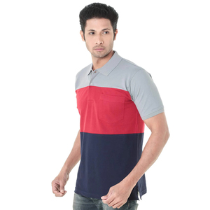 เสื้อโปโลพรีเมียมสำหรับผู้ชาย 220 GSM ผ้าฝ้าย 100% แบบ Pique ระบายอากาศได้ดี สวมใส่สบาย เหมาะสำหรับใส่ทุกวัน รับผลิตแบบ OEM และรับผลิตแบรนด์ส่วนตัว - Product Image 3