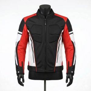 Chaqueta de Motocicleta de Invierno Personalizada con Bordado, Cortavientos, de Cuero, Estilo Urbano, Corta, Unisex - Product Image 1