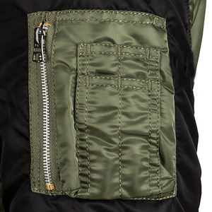 Chaqueta de Invierno Personalizada de Alta Calidad para Hombre, Diseño Moderno, Resistente al Viento, con Decoración de Botones y Tela de Cuero - Product Image 6