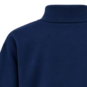 Sudadera de cuello alto para hombre, mezcla de algodón suave, forro polar, manga larga, cuello alto, logotipo personalizado, ropa casual de moda al por mayor - Product Image 6