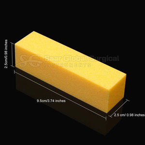 Bloque pulidor de uñas de EVA y acero inoxidable de buena calidad, diseño elegante para múltiples superficies, manejo cómodo, ligero y suave. - Product Image 2