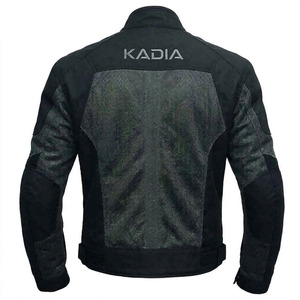 Men's Custom Windproof Winter Polyester/Cotton Blend Heat-Transfer Printed Front Logo Full Sleeve <b>Racing</b> Motorcycle <b>Jacket</b> - Product Image 5