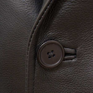 Chaquetas de Cuero para Hombre de Buena Calidad en Oferta, Corte Regular, Impermeables y Resistentes al Viento, Estilo Urbano para Adultos, Invierno - Product Image 5