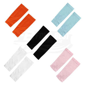 Manchons de bras personnalisables vierges en soie glacée pour sublimation, pour enfants et adultes, pour le sport, le cyclisme, la course à pied, protection solaire, service OEM - Product Image 4