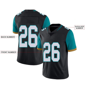 Último Diseño de Camiseta de Fútbol Americano de Manga Corta, Transpirable, Talla Grande, Secado Rápido, Ropa Deportiva, MOQ Bajo - Product Image 2