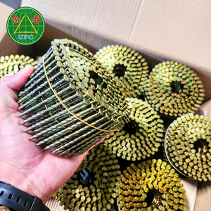 ตะปูเหล็กเคลือบสังกะสีแบบม้วน หัวเรียบ/หัววงแหวน/หัวเกลียว และหัวลายตาราง พร้อมขนาดที่กำหนดเองสำหรับพาเลท จากโรงงานเวียดนาม - Product Image 1