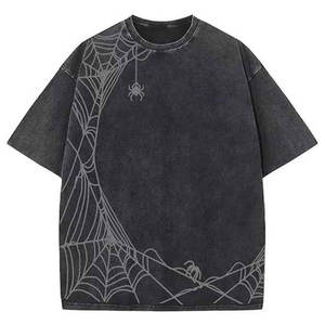 เสื้อยืดคอกลมแขนสั้นทรงปกติสำหรับผู้ชาย ผ้าฝ้าย 100% ดีไซน์เรียบง่าย เป็นมิตรกับสิ่งแวดล้อม สไตล์ลำลอง - Product Image 2