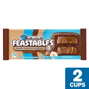 Venta al por Mayor de Snacks Mr Beast Feastables, Copas de Chocolate Negro con Avellanas, 24 x 40g, Alta Calidad Directo de Fábrica, OEM, Exportación, Ofertas Especiales - Product Image 3
