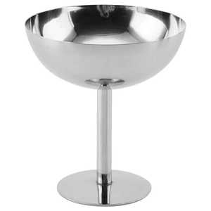 Stainless Steel Ice Cream Bowl Spoon Fork Set Dishwasher Safe Easy Clean Eco-Friendly Reusable Metal Serving Dish for Dessert - Product Image 2
