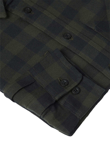 Camisa Casual de Manga Larga, Tejido Suave y Cómodo, Diseño Clásico para Actividades al Aire Libre, Camisa de Franela para Hombre, Algodón Premium - Product Image 3