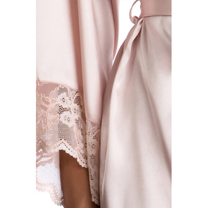 Al por mayor de fábrica: Bata de satén de seda de lujo para mujer, para novias y damas de honor, camisón para fiesta de bodas, ropa de dormir y vestido de mañana. - Product Image 2
