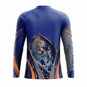 Chemises de pêche à manches longues pour l'escalade, séchage rapide, protection, design original, transfert thermique UPF 50, respirantes - Product Image 4