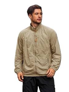 Nueva Chaqueta Cortavientos con Capucha Reflectante de Lona para Hombre, con Logotipo Personalizado, Estilo Urbano, con Bolsillo para Actividades al Aire Libre - Product Image 2